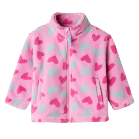 Polaire Rose Fille Name it Teddy Card