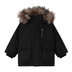Parka Noire Garçon Name it Master