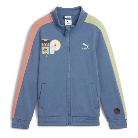 Veste Bleu Garçon Puma X Playmobil
