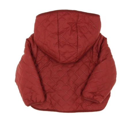 Manteau réversible Rouge/Sherpa Fille EOM Xoucil