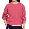 Pull Rose Fille Tommy Hilfiger Chenille