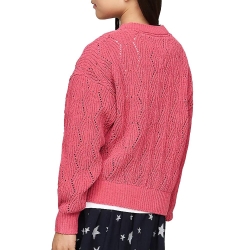 Pull Rose Fille Tommy Hilfiger Chenille