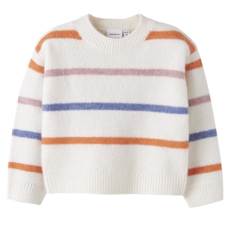Pull Blanc Fille Name it Olenska