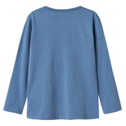 T-Shirt Manches Longues Bleu Garçon Name it Plasse