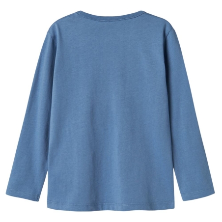 T-Shirt Manches Longues Bleu Garçon Name it Plasse