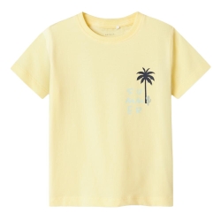 T-shirt Jaune Fille Name it Jerko