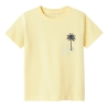 T-shirt Jaune Fille Name it Jerko
