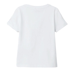T-shirt Blanc Garçon Name it Vux