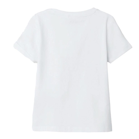 T-shirt Blanc Garçon Name it Vux