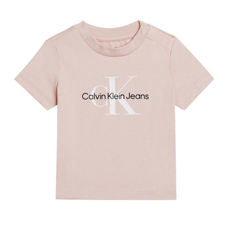 T-shirt Rose Fille Calvin Klein Jeans Monogram