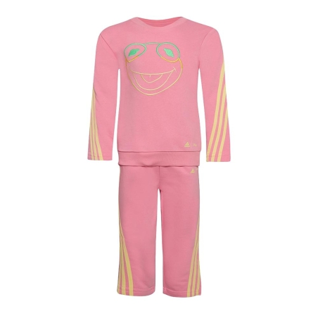 Survêtement Rose Fille Adidas x The Muppets Kermit