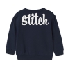 Sweat Marine Fille Name it Stitch