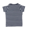 T-shirt Blanc/Marine Garçon Little Marcel LMEV0020
