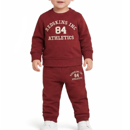 Ensemble de survêtement Bordeaux Rouge Garçon Redskins SET3100