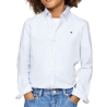 Chemise Blanche/Bleu Garçon Tommy Hilfiger Allover