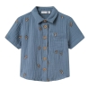Chemise Bleu Garçon Name it Joshua