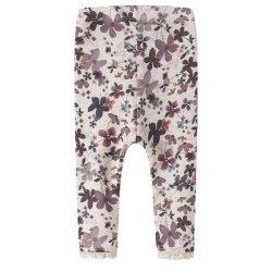 Legging Gris/Mauve Fille Name it Aline
