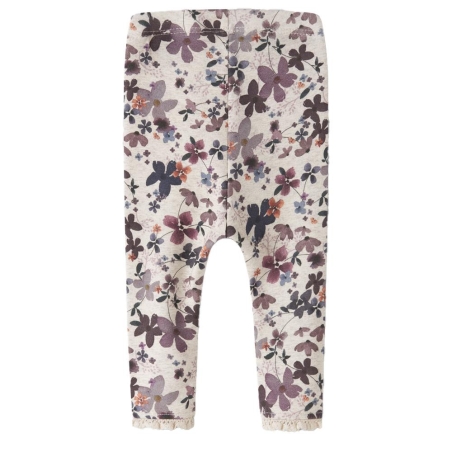 Legging Gris/Mauve Fille Name it Aline