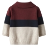 Pull Beige/Marine/Bordeaux Garçon Name it Knit
