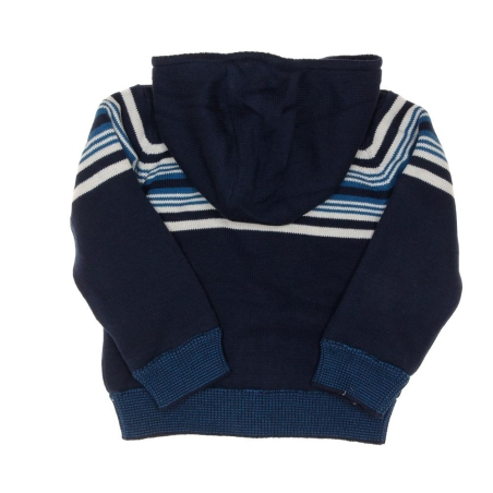 Gilet Zippé Marine Garçon EOM Vichalkid