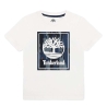 T-Shirt Blanc Garçon Timberland T60085