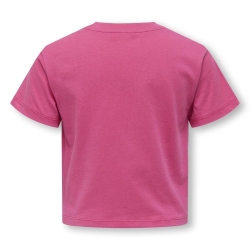 T-shirt Rose Fille Kids ONLY Maiken Life Heart