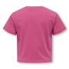 T-shirt Rose Fille Kids ONLY Maiken Life Heart