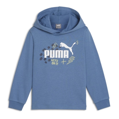Sweat Bleu Garçon Puma Hoodie