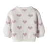 Pull Blanc/Rose Fille Name it Foana