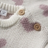 Pull Blanc/Rose Fille Name it Foana