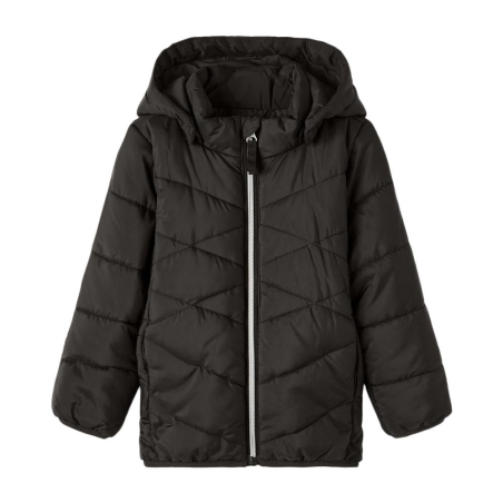 Doudoune Noire Fille Name it 13216482