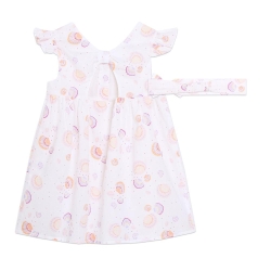 Robe + Bandeau Blanc Bébé Fille Carrément Beau Y30094