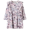 Robe Fleuris Rose/Blanc Fille Name it Fkayla