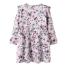 Robe Fleuris Rose/Blanc Fille Name it Fkayla