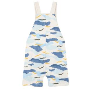 Salopette Blanc/Bleu Garçon bébé Timberland T60181