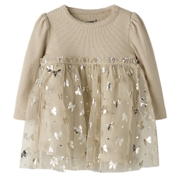 Robe Beige Fille Name it Frosally