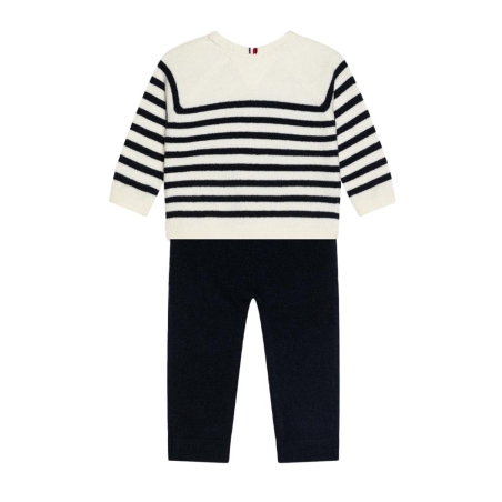 Ensemble Marine/Blanc Garçon Tommy Hilfiger Nautical