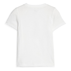 T-shirt Blanc Fille Puma Mixmch