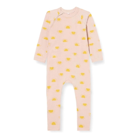Pyjama Bébé Manches Longues Beige Fille DIM Soleil