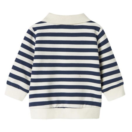 Polo Blanc/Marine Garçon Name it Nilsen