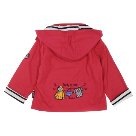 Parka ciré Rose Fille Win's Junior