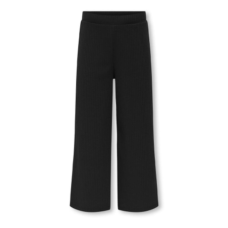 Pantalon fluide Noir Fille Kids ONLY Tella
