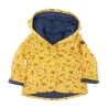 Veste réversible Bleu/Jaune à fleurs Fille EOM Ezeima