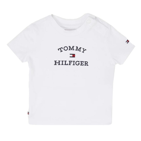T-shirt Blanc Garçon Bébé Tommy Hilfiger KN0KN01805