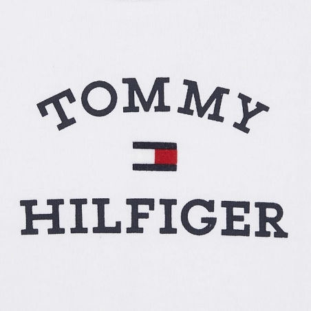 T-shirt Blanc Garçon Bébé Tommy Hilfiger KN0KN01805