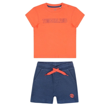 Ensemble Orange/Bleu Garçon Timberland T60149