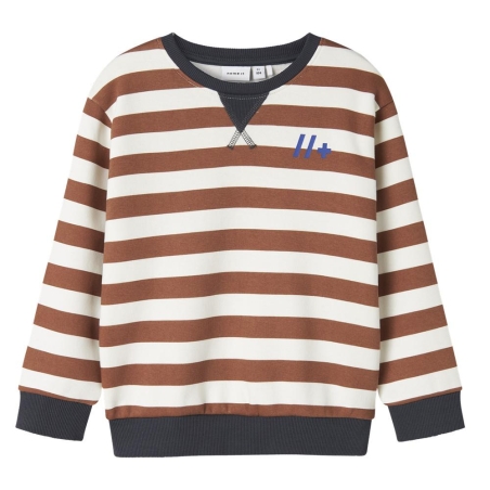 Sweat Beige/Marron Garçon Name it Movillo