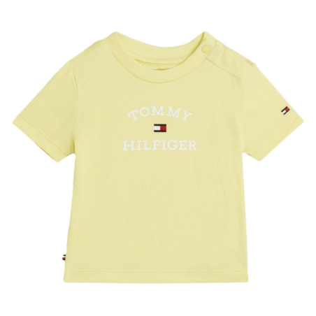 T-shirt Jaune Garçon Bébé Tommy Hilfiger KN0KN01805