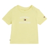 T-shirt Jaune Garçon Bébé Tommy Hilfiger KN0KN01805