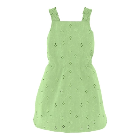 Robe Verte Fille Name it Violeta